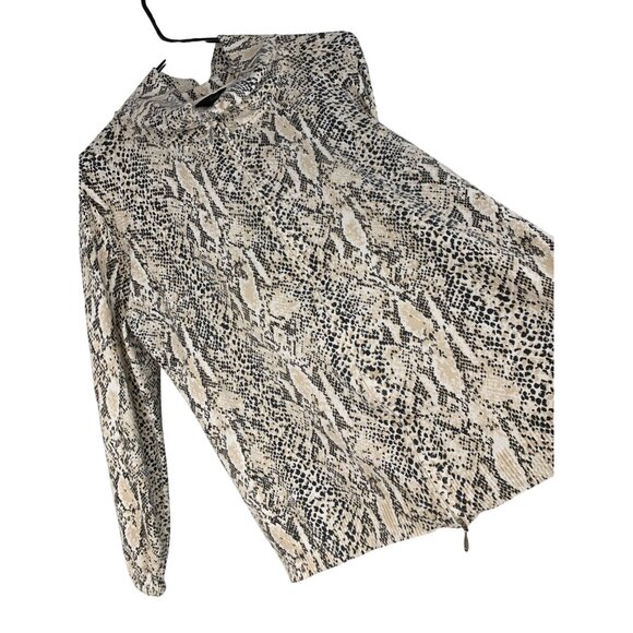 L/XL Soma Animal Print Sweater Jacket & Mymstorm Black Blazer Lot RZ10410 GUC - Picture 5 of 10